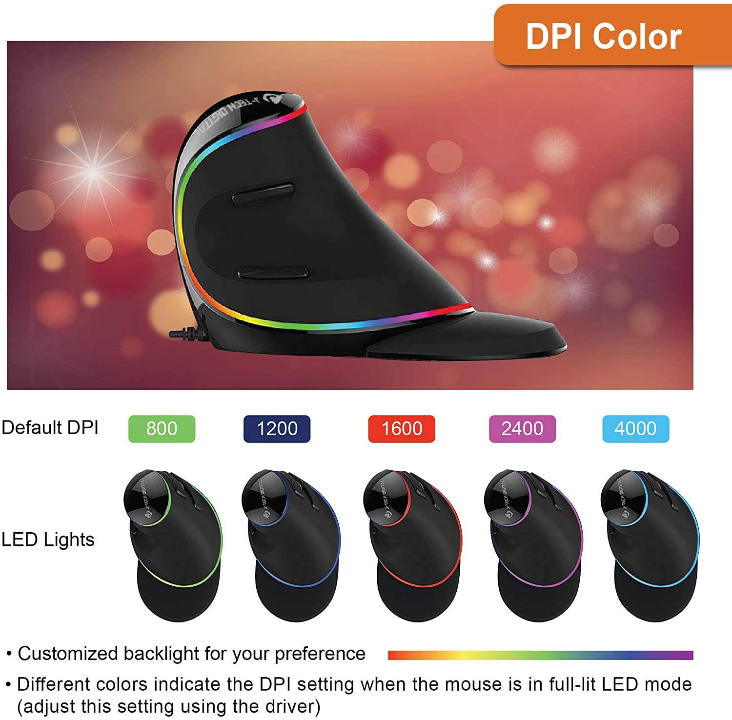 GTX300 USB Wired Colorful LED Backlit Gaming Keyboard with Mouse for PC Laptop