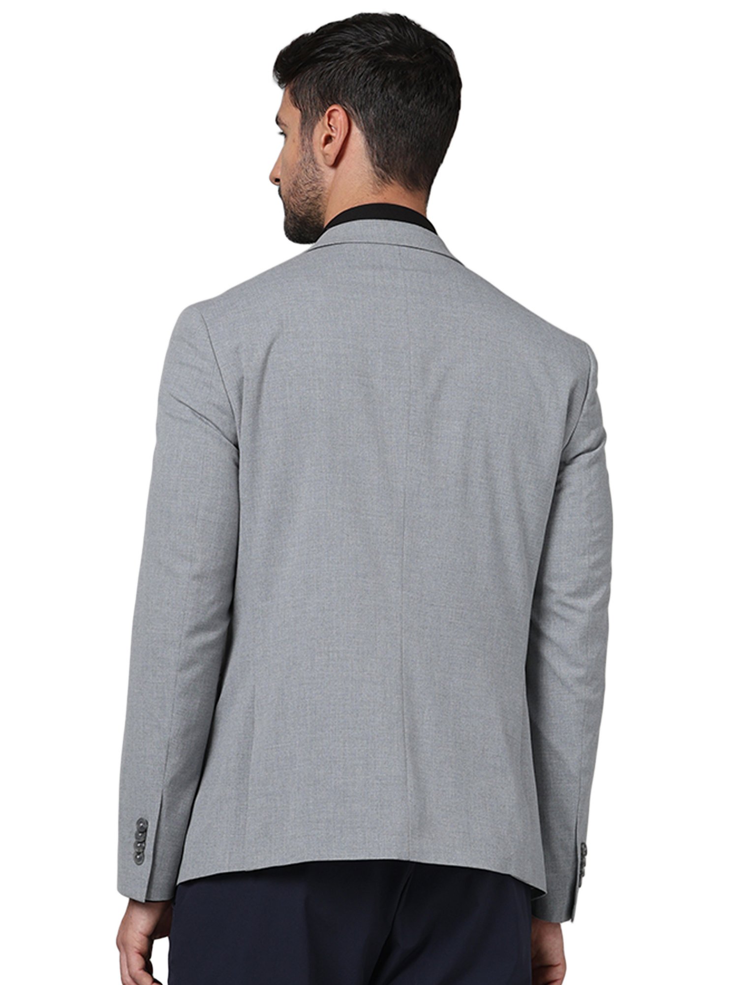 celio* Light Grey Slim Fit Blazer