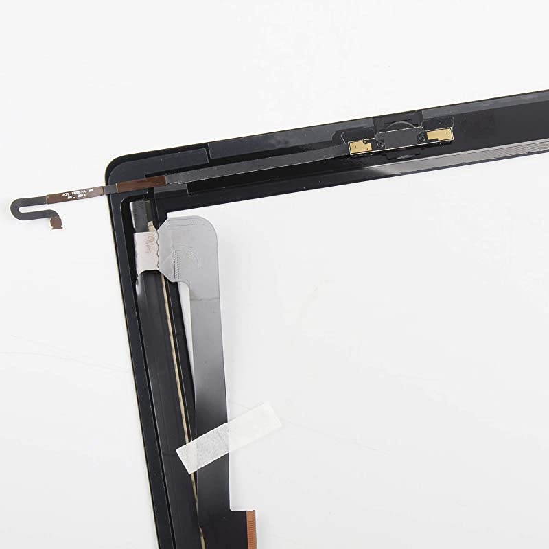 for iPad 4 Screen Replacement Touch Screen for iPad 4 4rd Gen A1458 A1459 A1460 Digitizer Glass Sensor Assembly Repair Parts KitsInclude Home ButtonAdhesiveTempered Glass Black