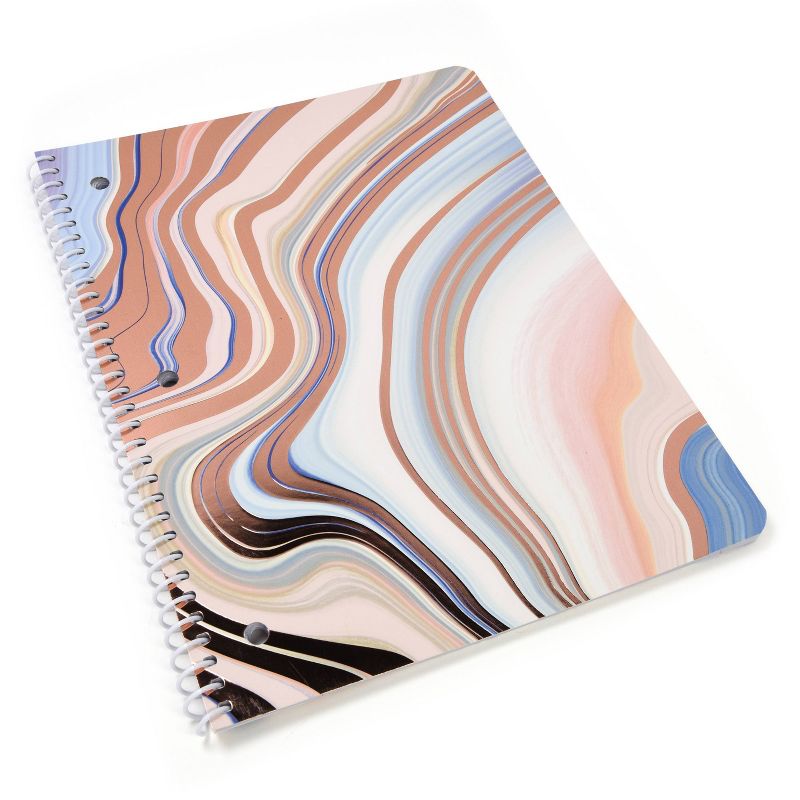 Spiral Notebook 1 Subject Wide Ruled Marble - Gartner Studios