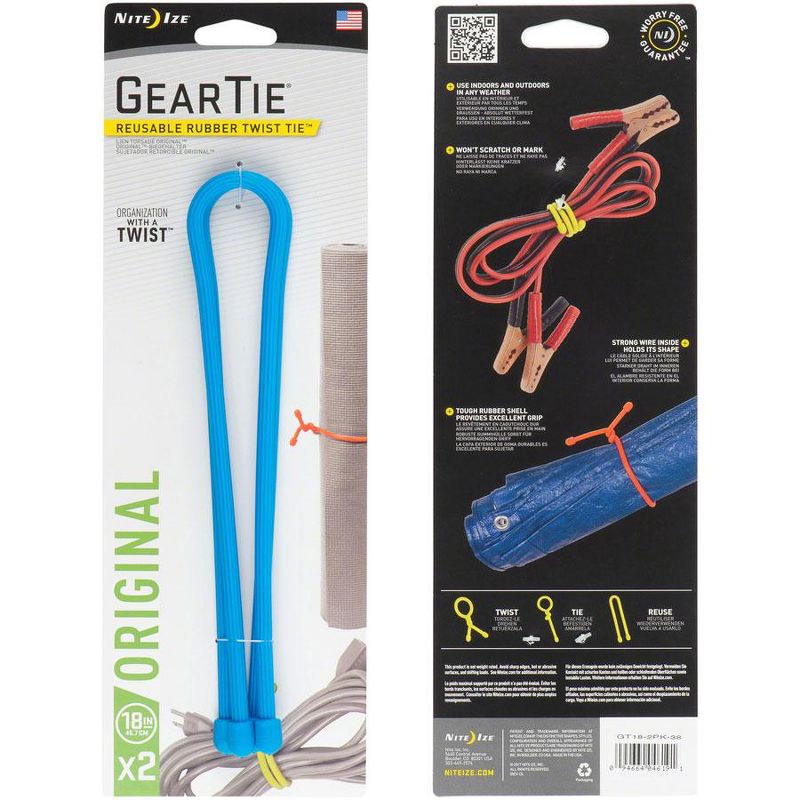 Nite Ize Gear Ties Rack Strap, Tie, & Bungee