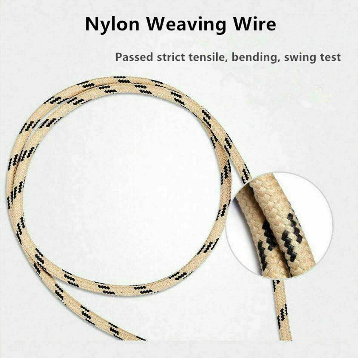 3-PACK Fast Charger Cables Cords For  iPhone/ Micro-USB/ Type-C 3FT/6.5FT