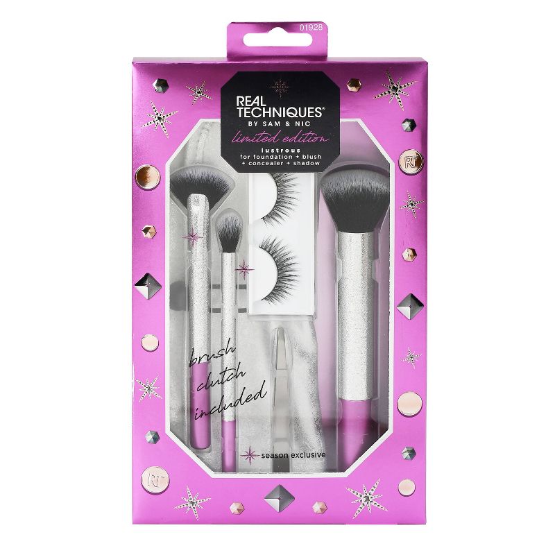 Real Techniques Lustrous Brush Gift Set - 6pc