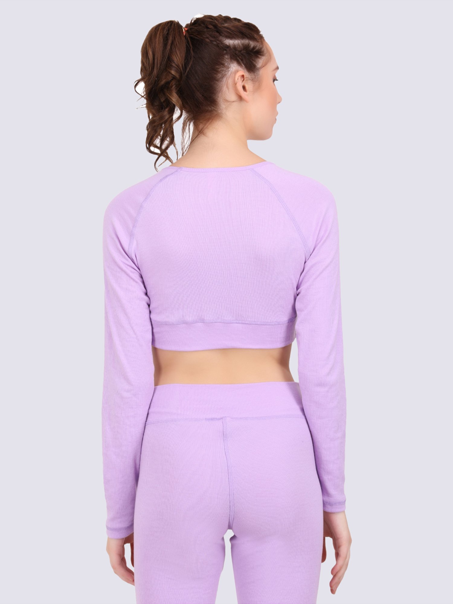 EVERDION Lavender Cotton Sports Top