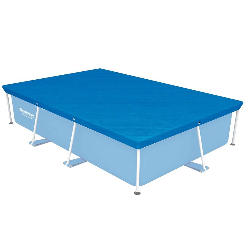 Bestway Rectangular Swimming Pool Cover for 102 by 67 Inch Above Ground Pools