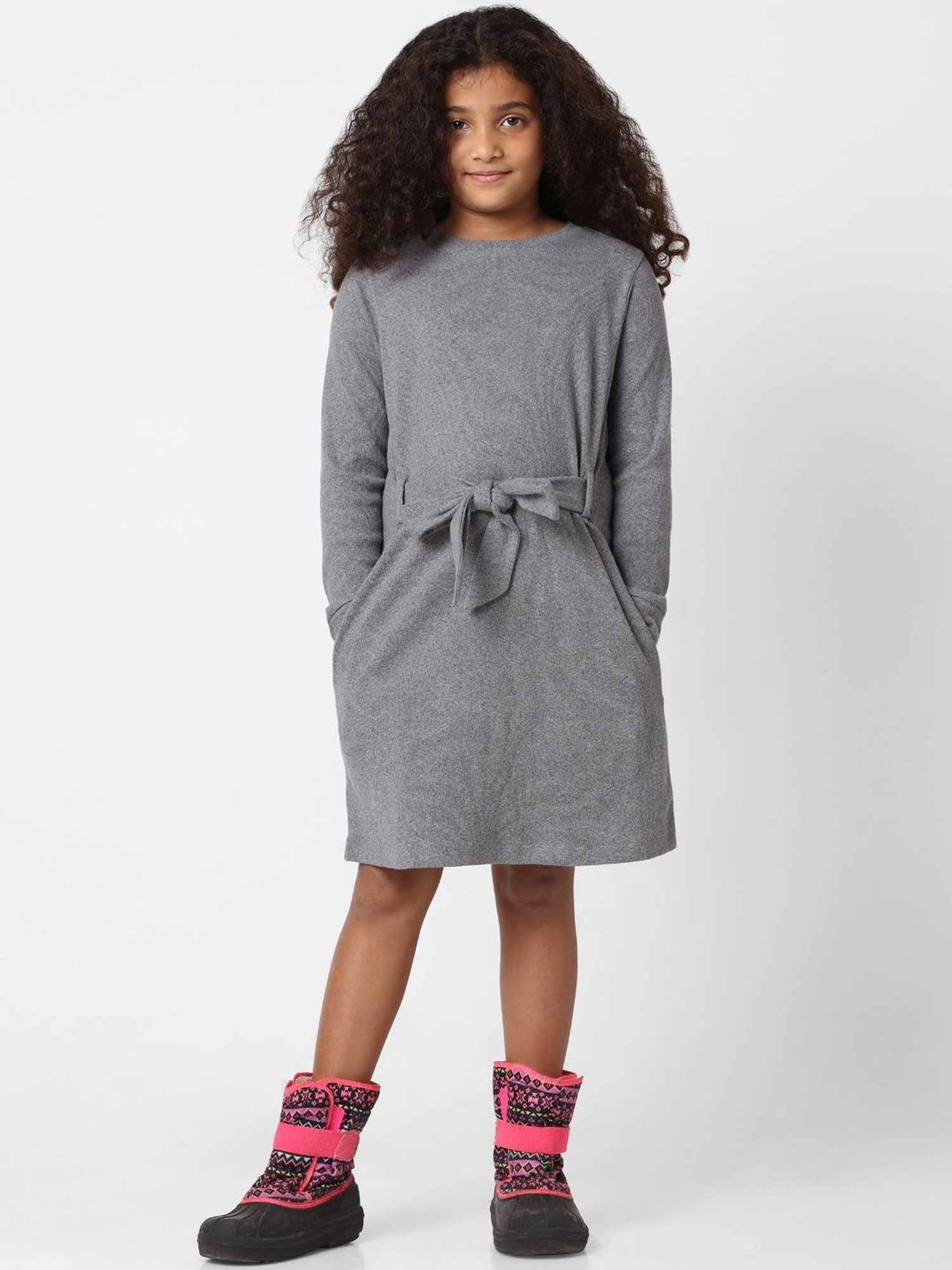 KIDS ONLY Black Floral Print Dress