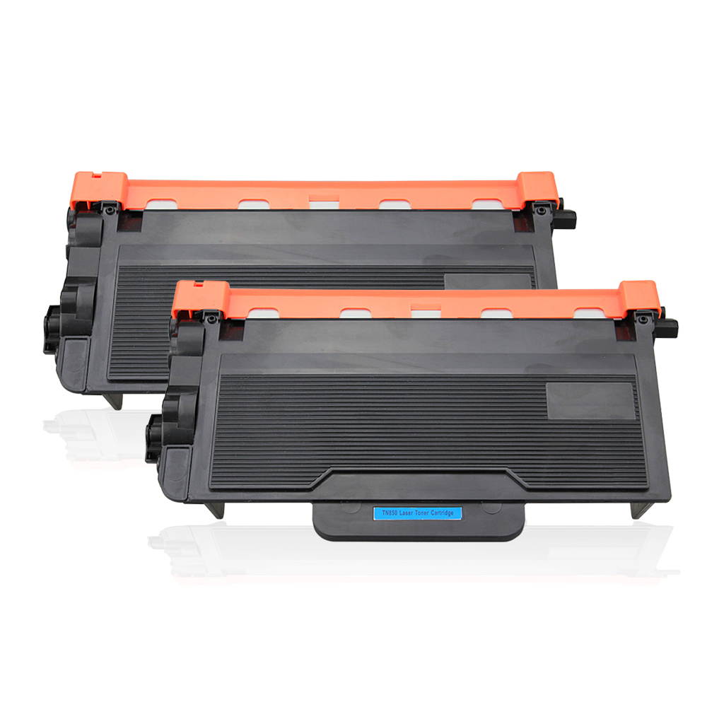 Compatible Brother TN850 TN820 Toner Cartridge 2PK for use with HL-L6200DW, HL-L6200DWT, HL-L5200DWT, HL-L6300DW, MFC-L5700DW, MFC-L5800DW