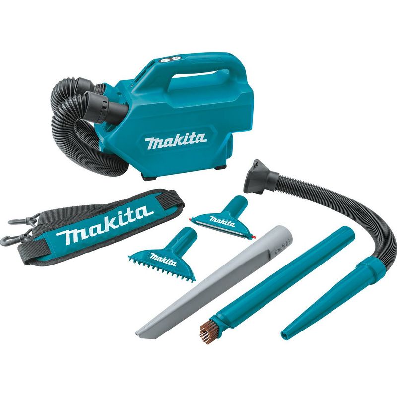 Makita XLC07SY1 18V LXT Compact Lithium-Ion Cordless Handheld Canister Vacuum Kit (1.5 Ah)