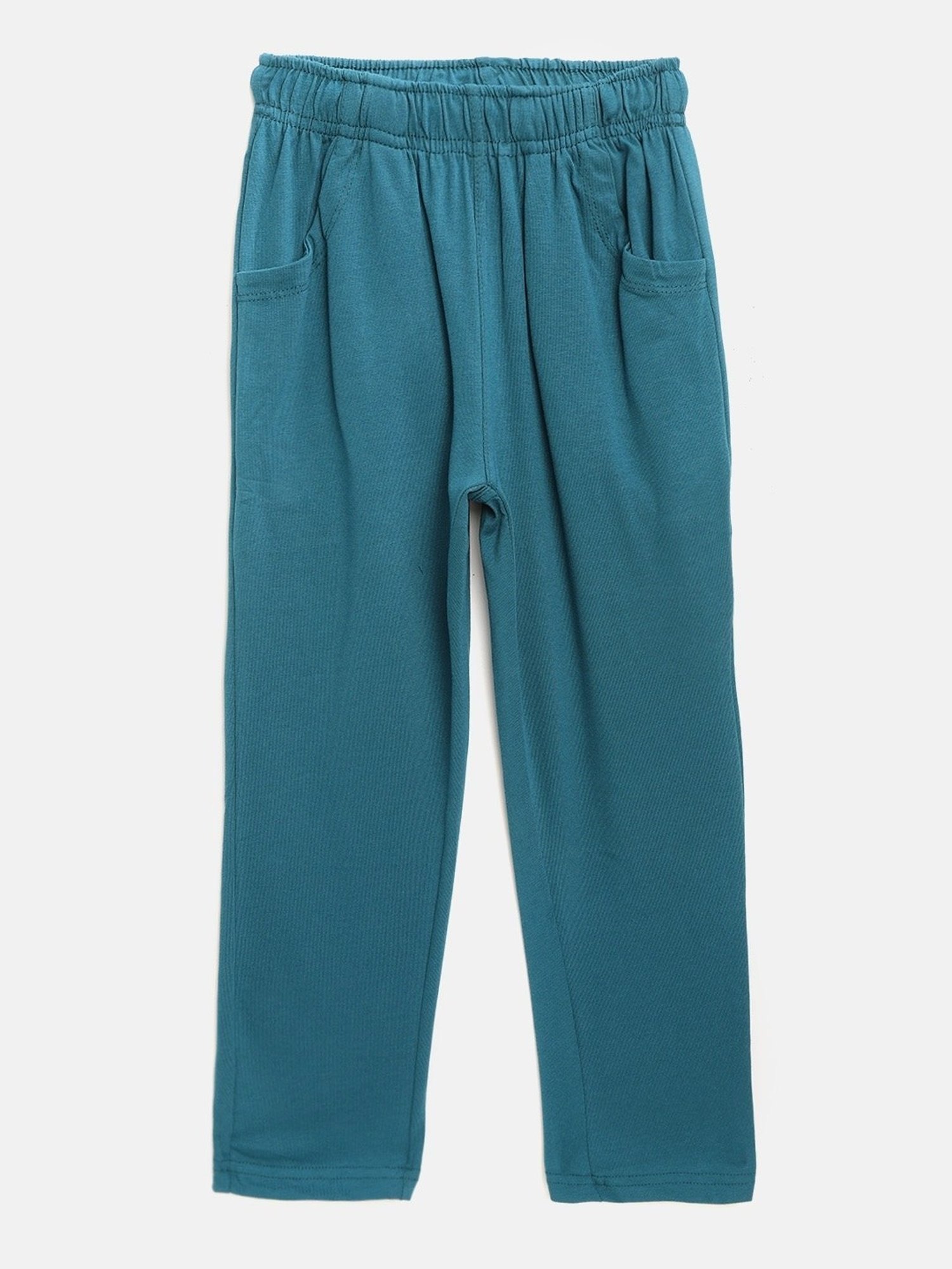 Sweet Dreams Kids Sage Green Cotton Embellished T-Shirt Set