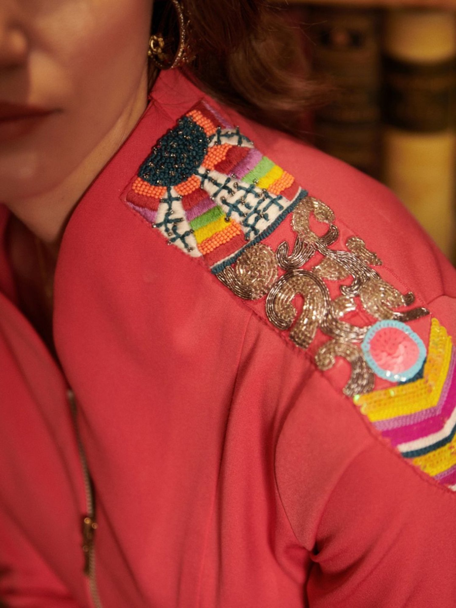 Cin Cin Pink Audace Party Edit Micasa Jacket With Pant