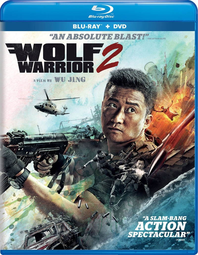 Wolf Warrior 2 Blu-ray + DVD Wu Jing