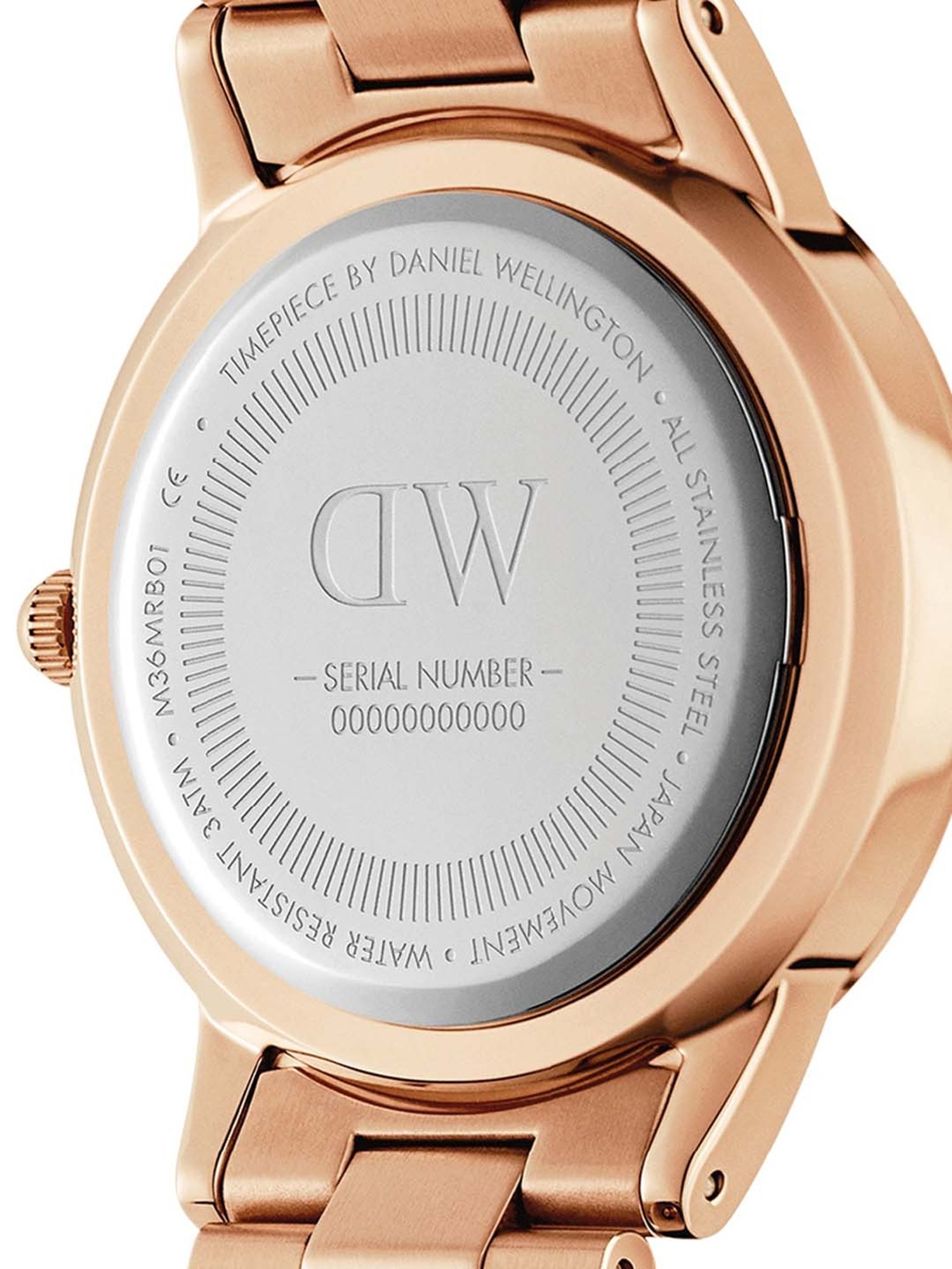 Daniel Wellington DW00100460 Iconic Link Amber Analog Watch for Men