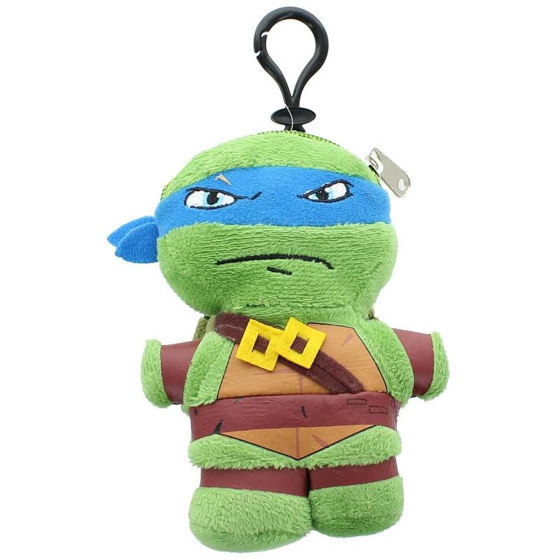 Accessory Innovations Company Teenage Mutant Ninja Turtlest Clip On Plush Coin Pouch - Leonardo