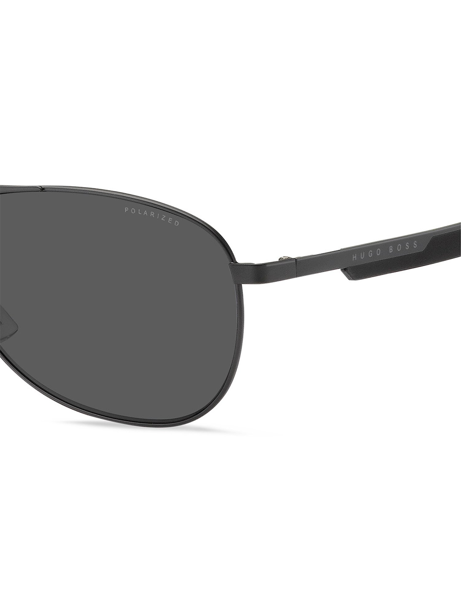 Hugo Boss Grey Pilot Sunglasses for Men