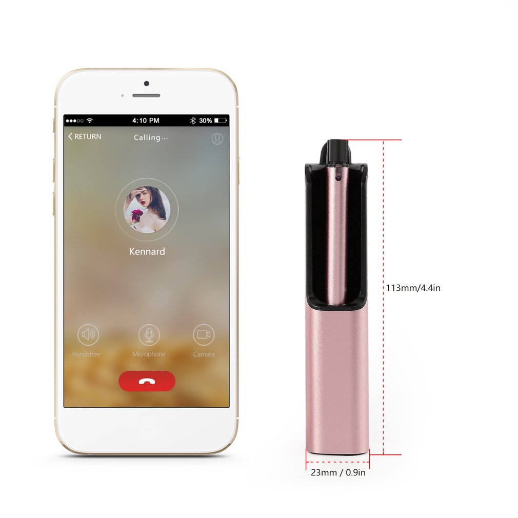 Wireless Headset Hands-free Echo & Noise Cancellation Headphone with In-car Charging Dock Support Voice Command