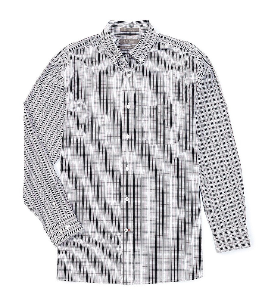 Visconti Multi-Color Polka Dot Long-Sleeve Woven Shirt