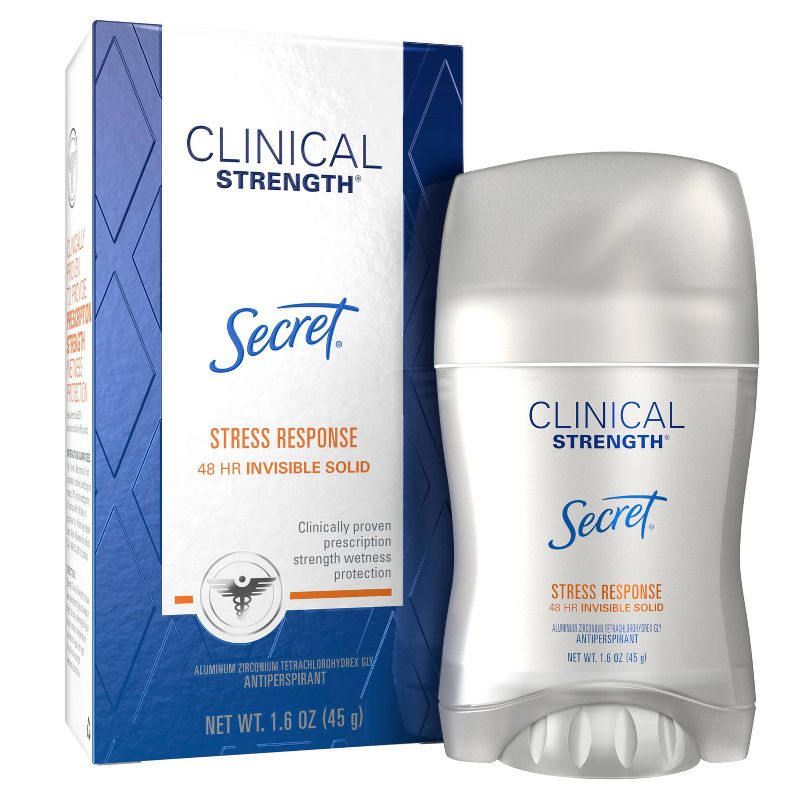Secret Stress Response Clinical Strength Invisible Solid Antiperspirant & Deodorant for Women  - 1.6oz