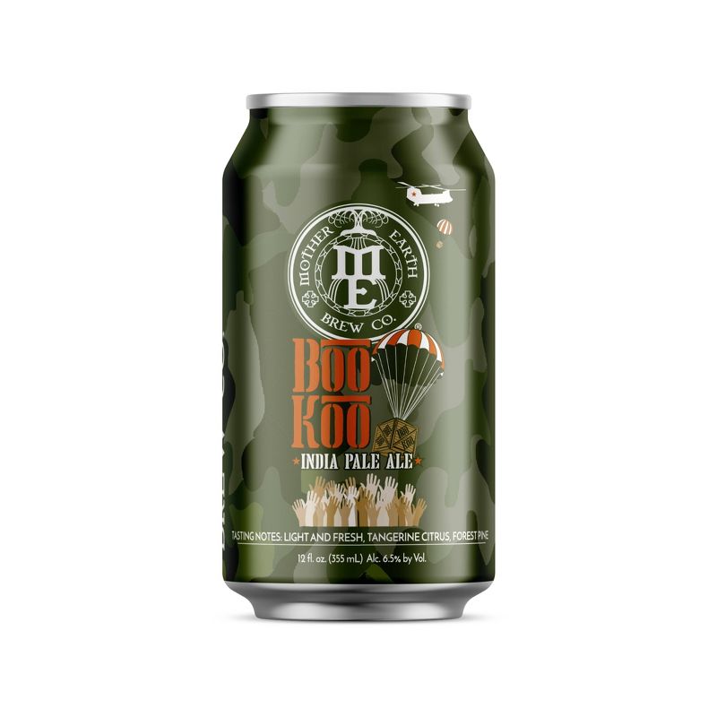 Mother Earth Boo Koo IPA Beer - 6pk/12 fl oz Cans