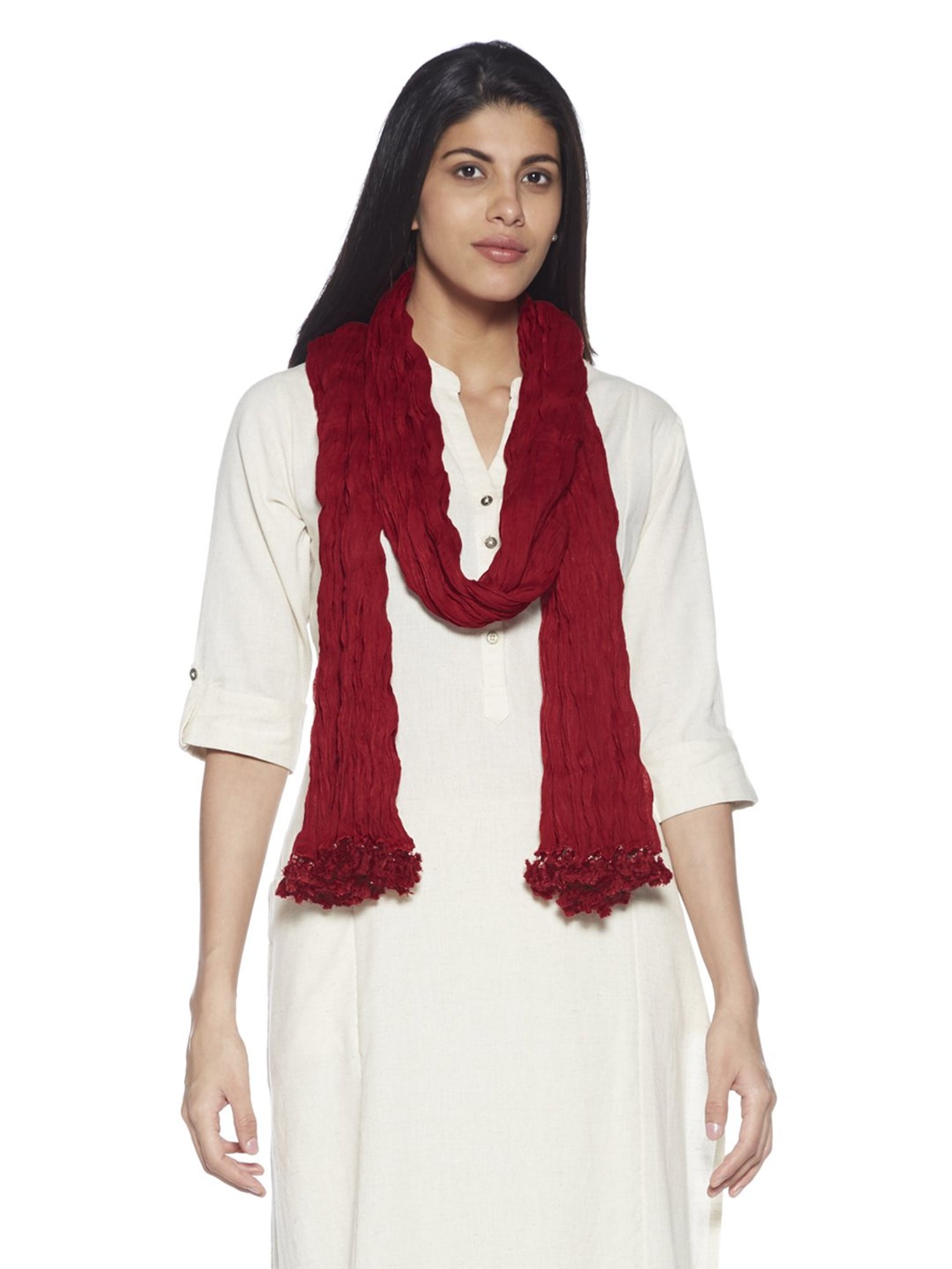 Stylum Multicolor Block Print Dupatta