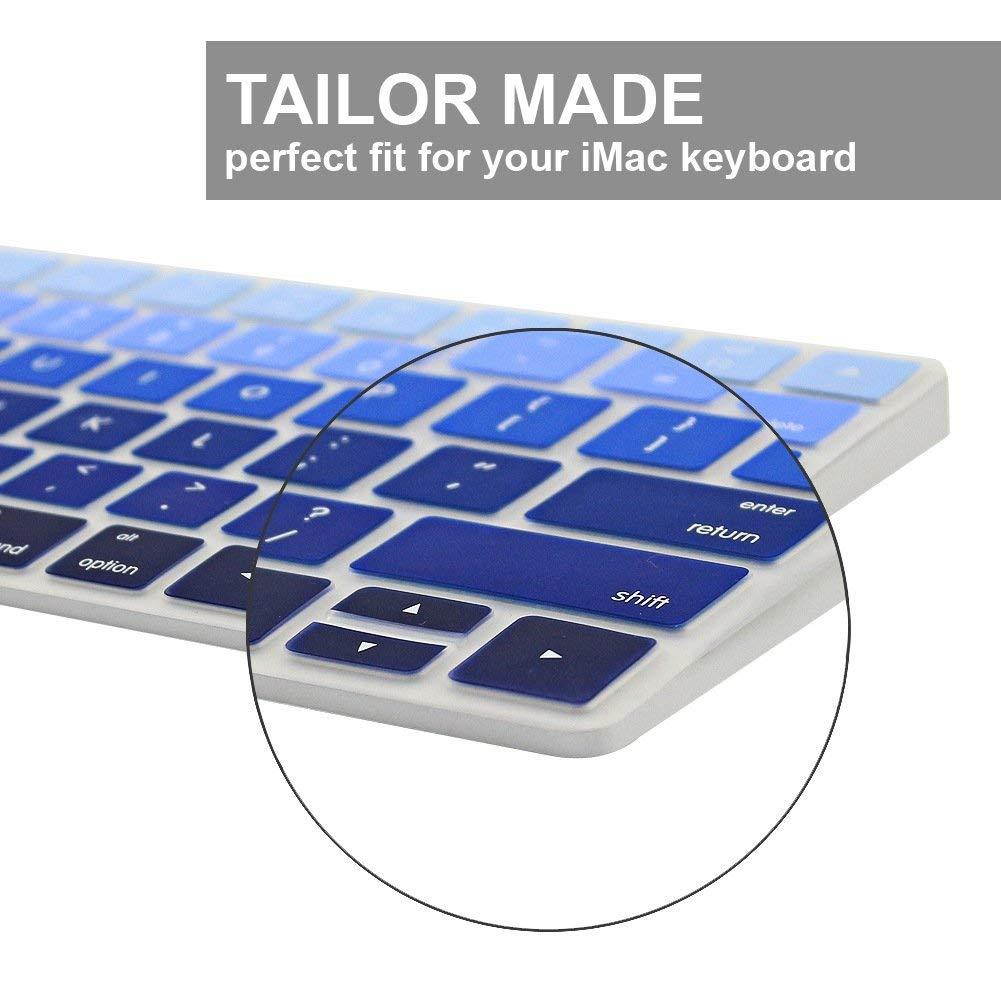 All-inside Ombre Blue Cover for Apple Magic Keyboard (MLA22LL/A) with US Layout
