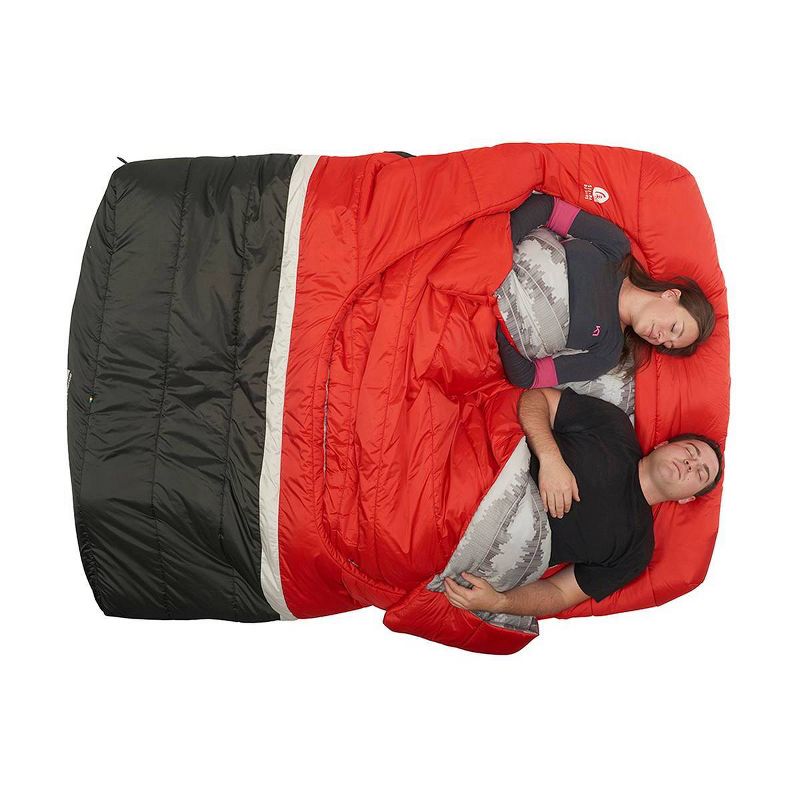 Sierra Designs Frontcountry 20 Degree Queen Sleeping Bag - Red