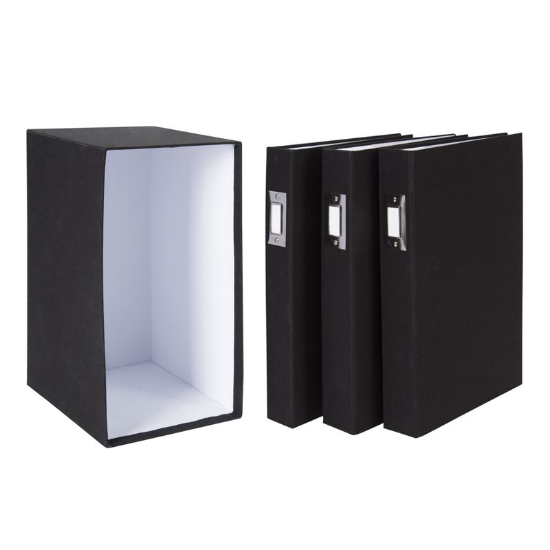 MBI Baby Post Bound Album W/Window 12"X12"-Blue