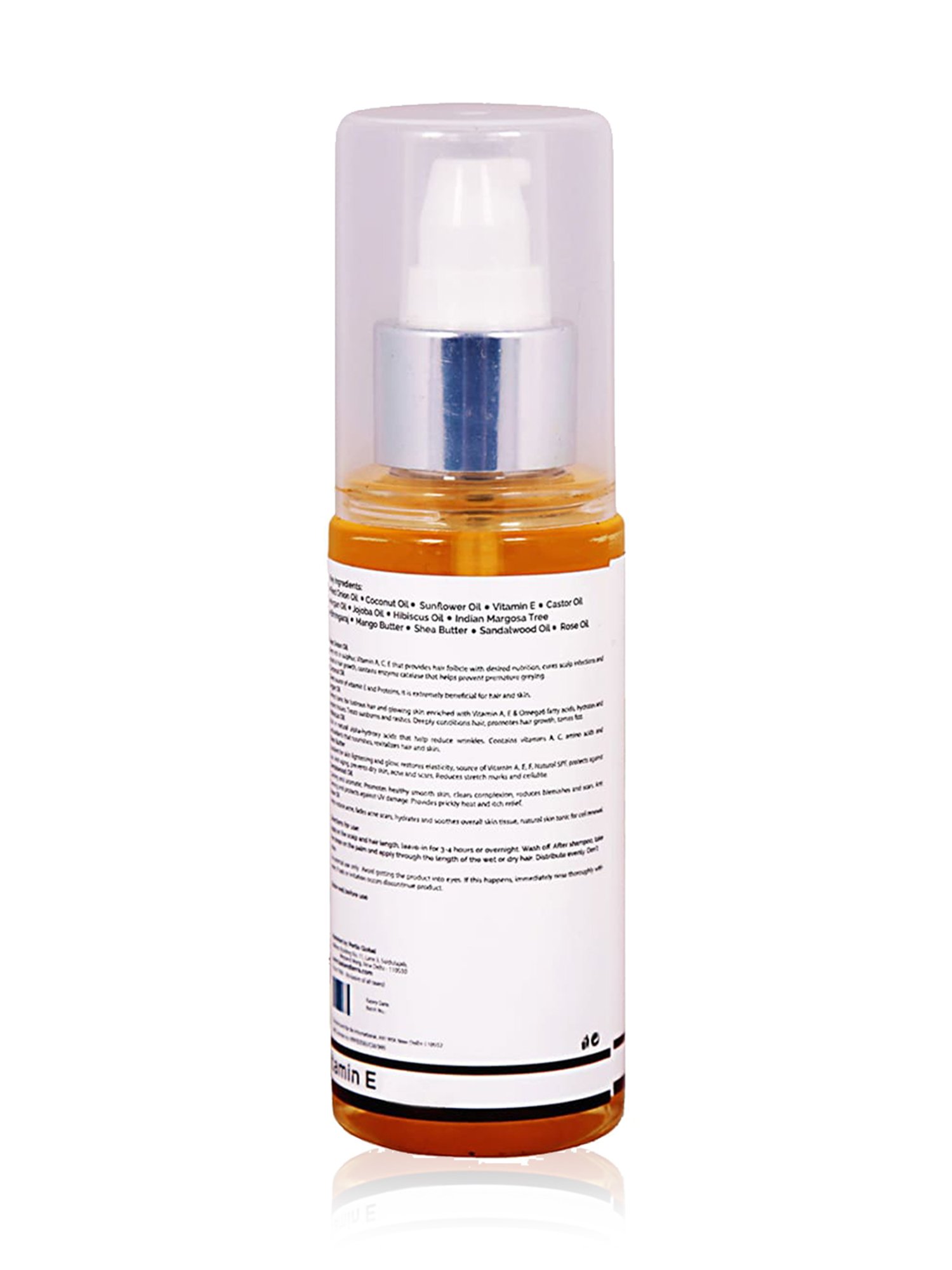 Teal & Terra Red Onion and Castor Hair Oil for Hairfall Control - 100 ml