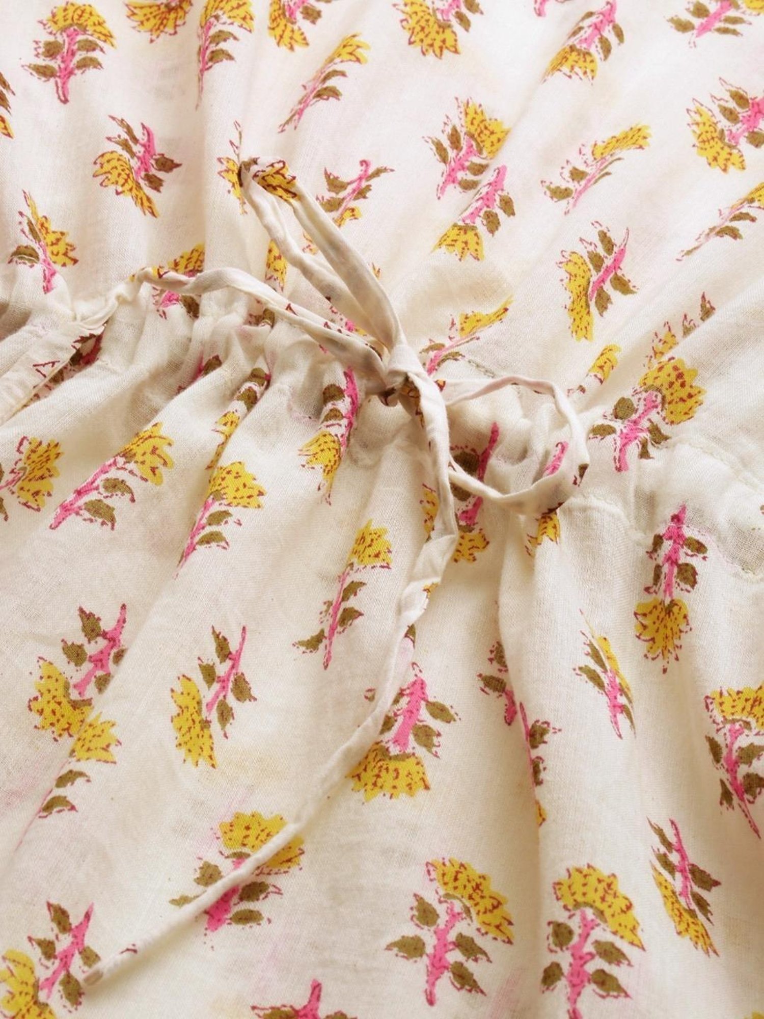 Clt.s Cream Printed Kaftan