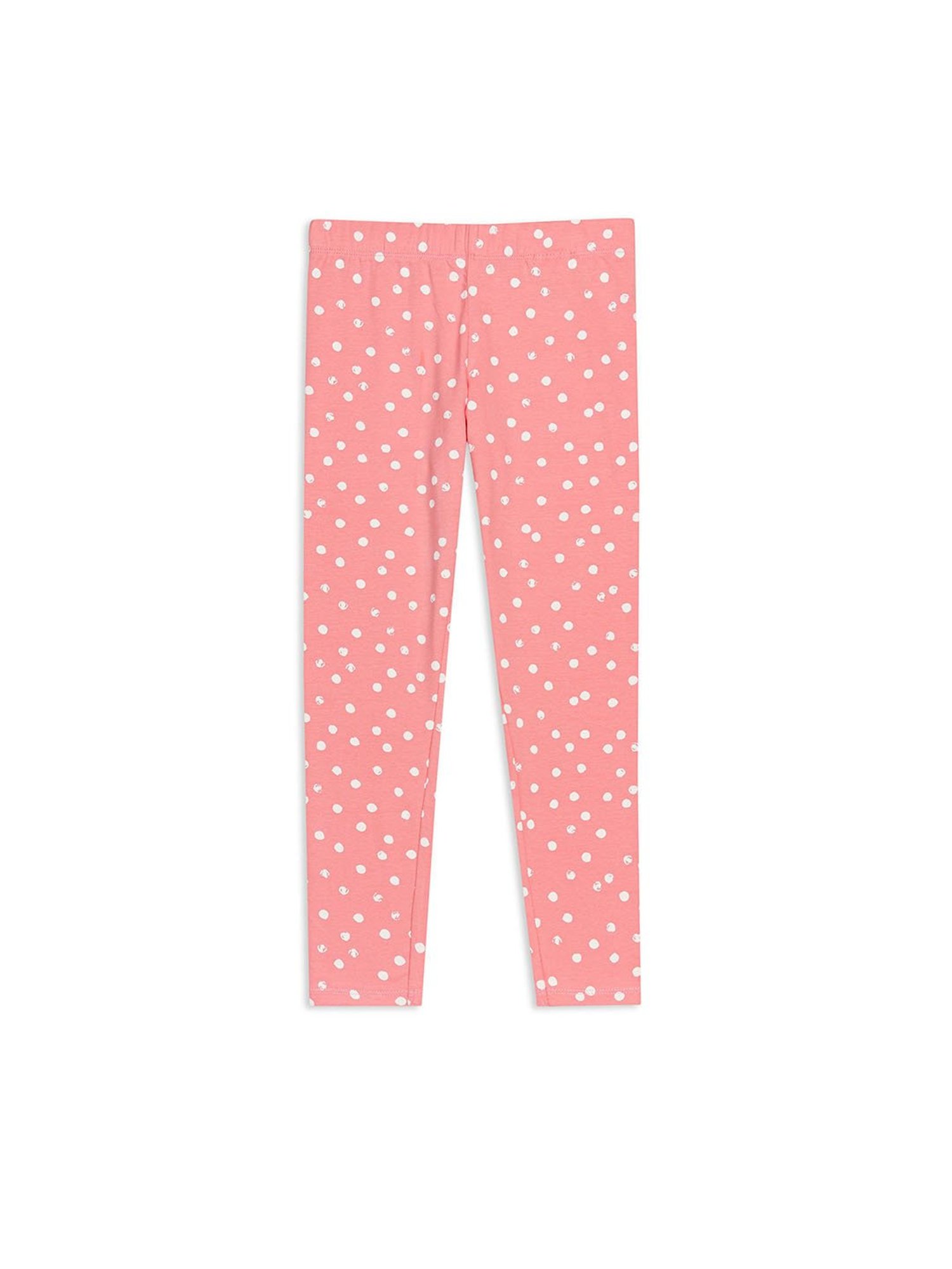 H by Hamleys Girls Pink Printed Leggings