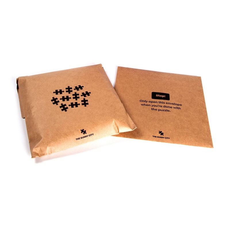 The Sunny City - Jigsaw Puzzle From The Magic Puzzle Company 1000pc