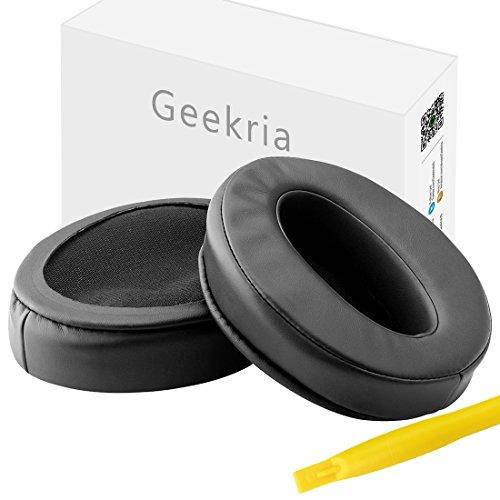 geekria replacement earpad for sennheiser hd4.50bt, hd4.50btnc, hd4.40bt headphone/ear pad/ear cushion/ear cups/ear cover/earpads repair parts
