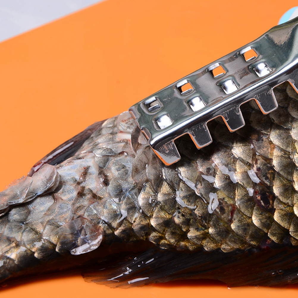 Stainless Steel Fish Scale Remover Creative Fish Scale Scraper for Home Store Kitchen