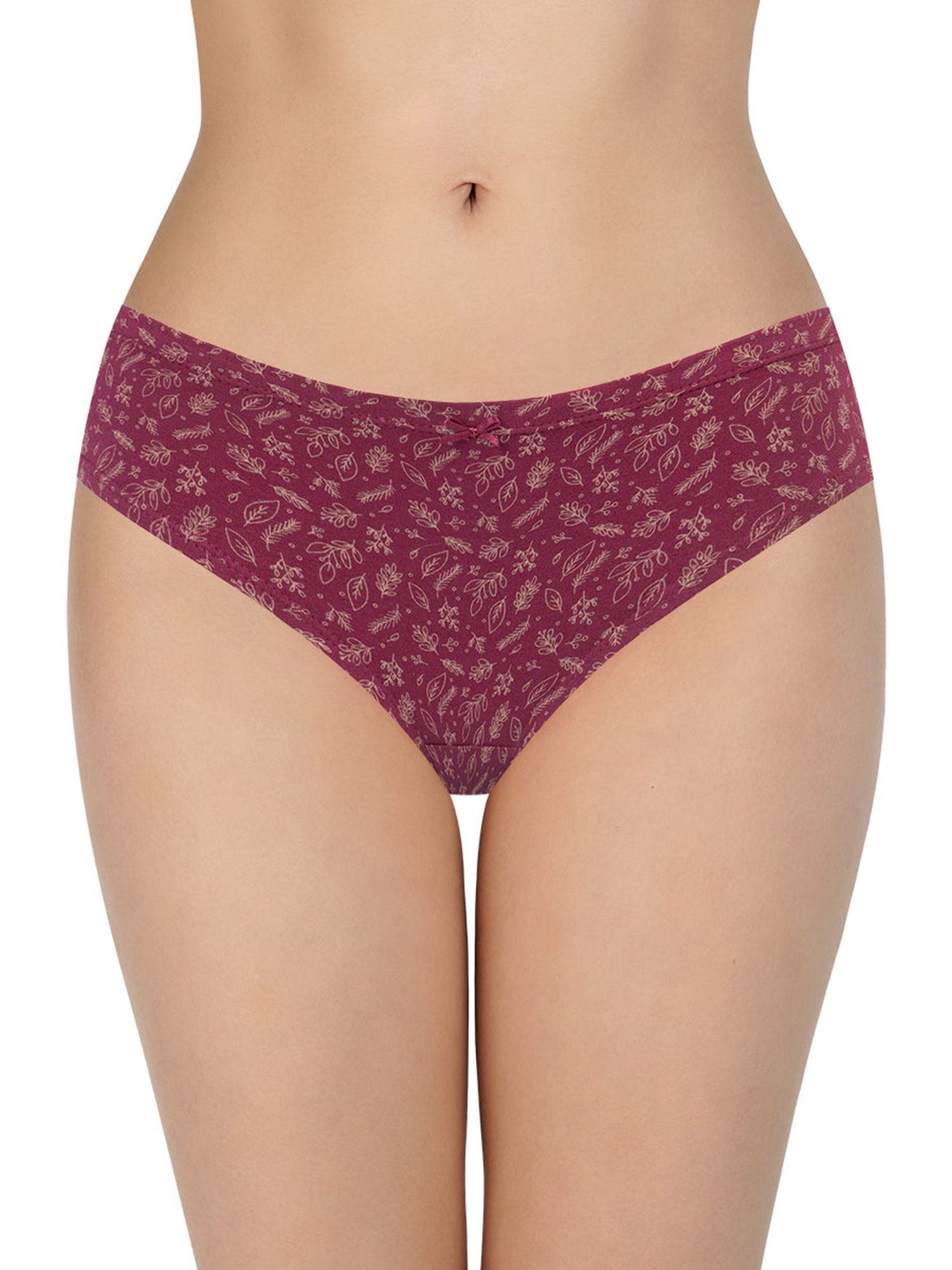 Lyra Assorted Color Cotton Printed Hipster Panties - Pack Of 4