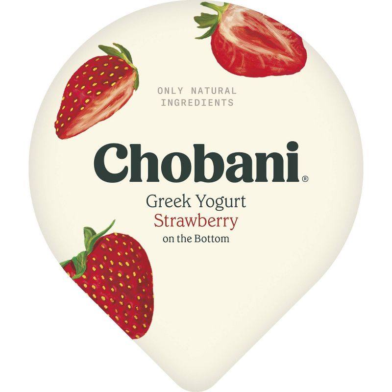 Chobani Strawberry on the Bottom Nonfat Greek Yogurt - 5.3oz