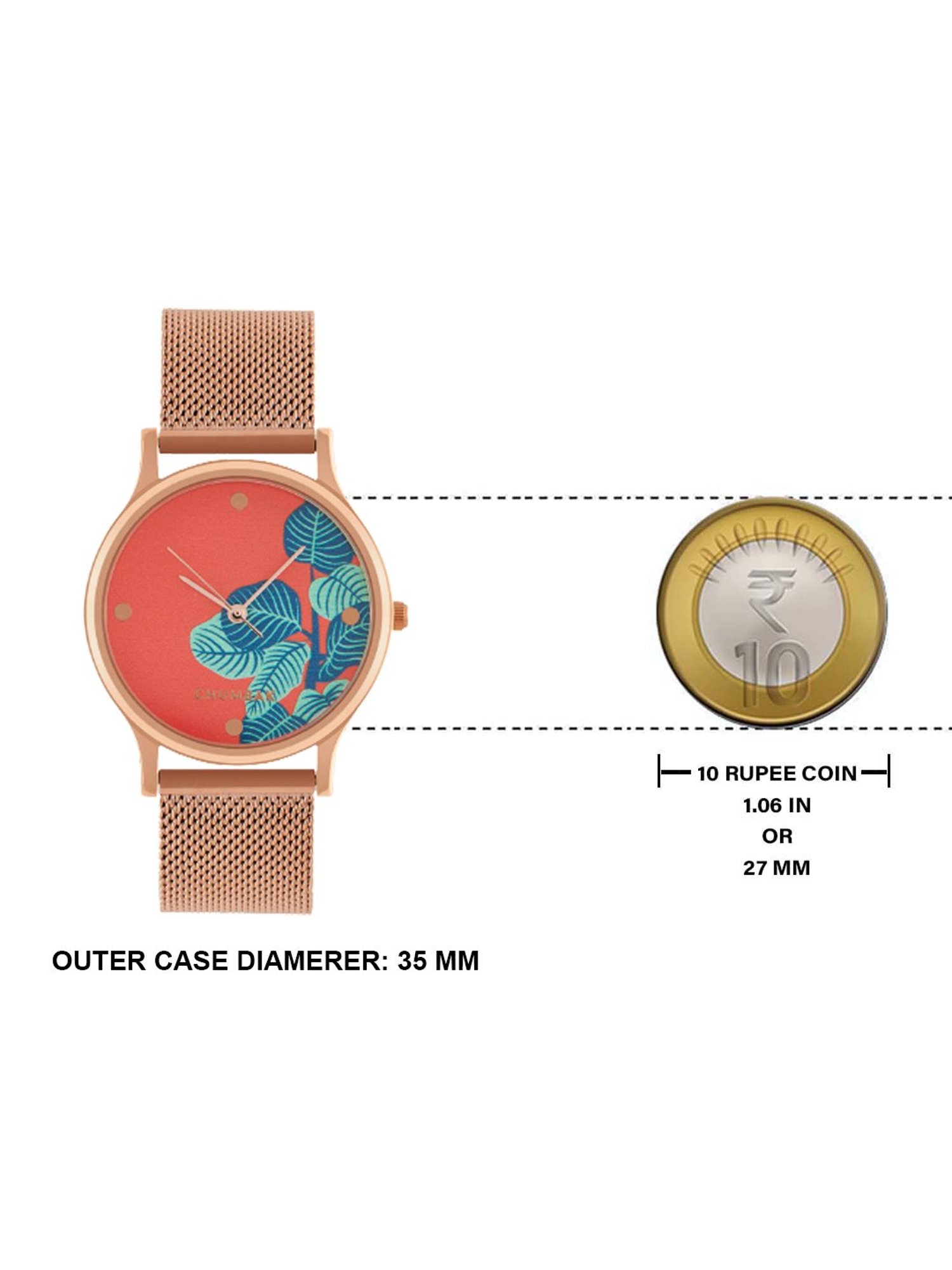 Chumbak 8907605117442 Analog Watch for Women