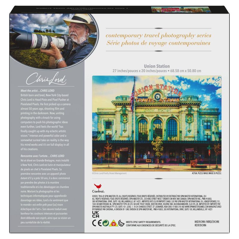 Cardinal Chris Lord: Union Station Jigsaw Puzzle - 1000pc