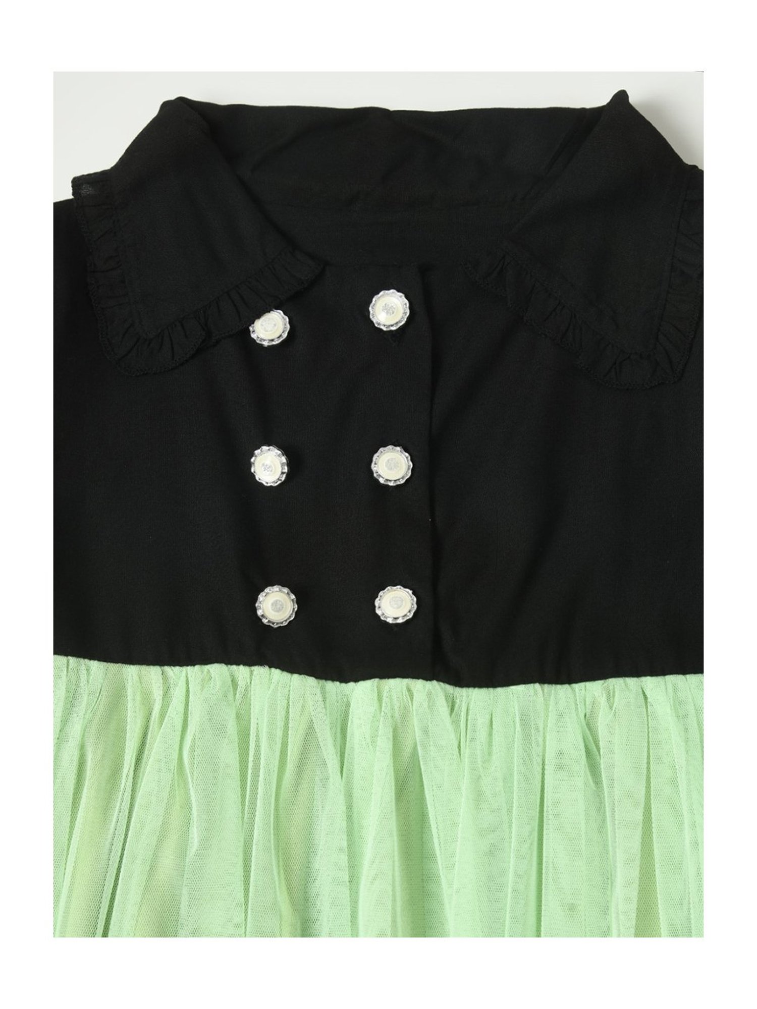 Pink Chick Kids Navy Solid Party Gowns