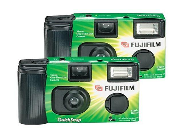 QuickSnap(R) Flash 400 Single-Use Disposable Cameras with Flash (2 Pk)