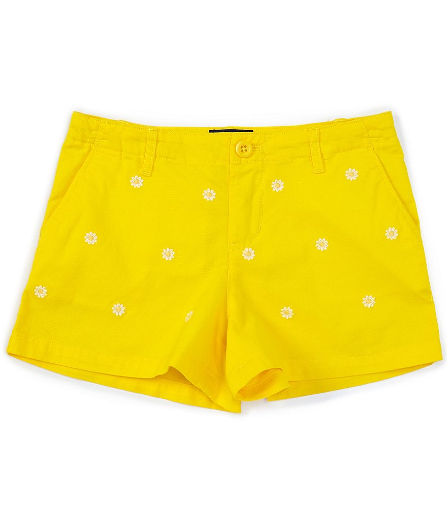 Polo Ralph Lauren Big Girls 7-16 Daisy-Print Chino Shorts