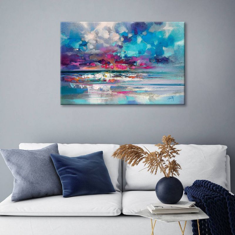 Atlantic Magenta by Scott Naismith Canvas Print 26 x 40 - iCanvas