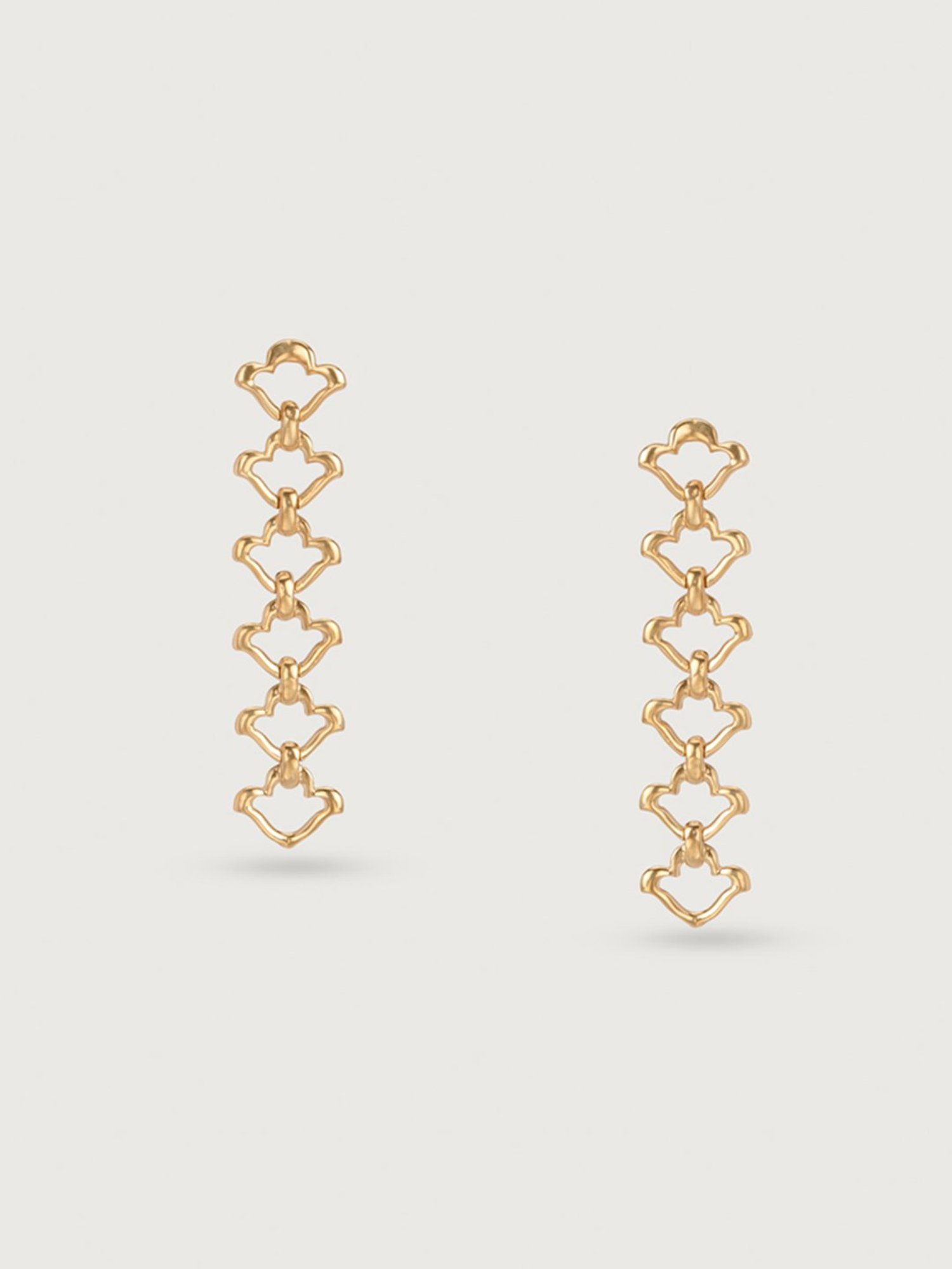 P.C. Chandra Jewellers 14 kt Gold Earrings