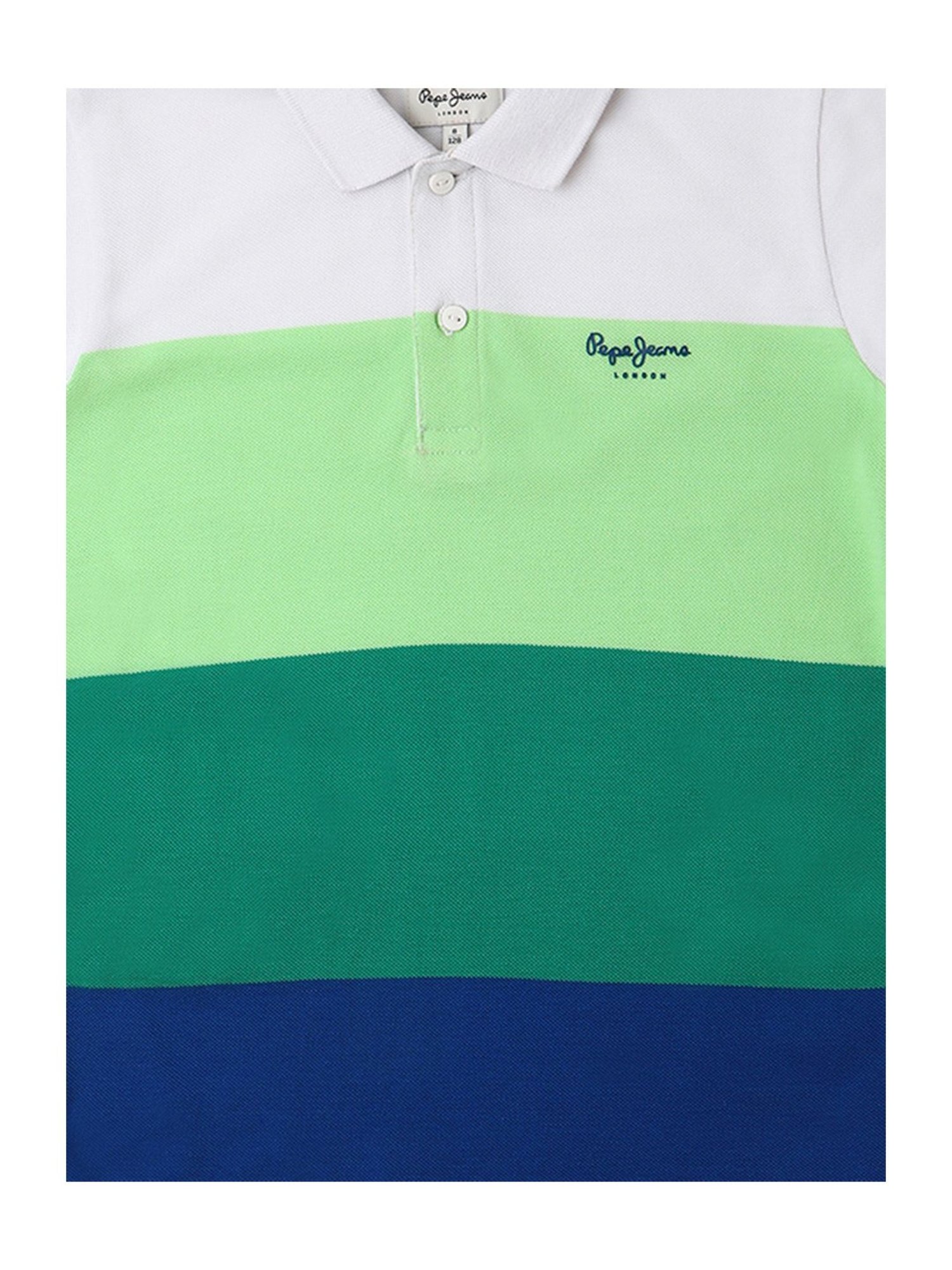Pepe Jeans Kids Multicolor Striped Polo T-Shirt