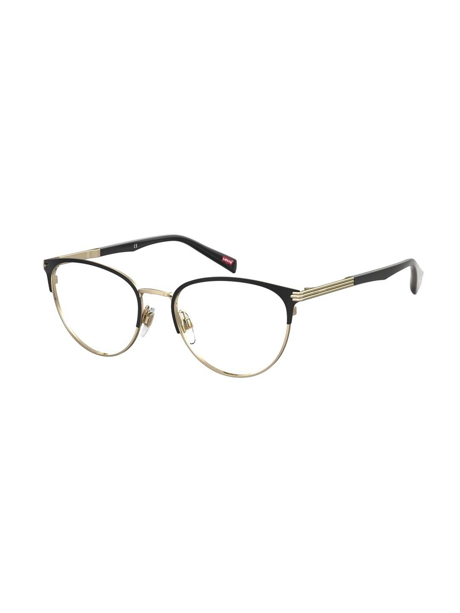 Levi's Black Oval Eye Frames for Women