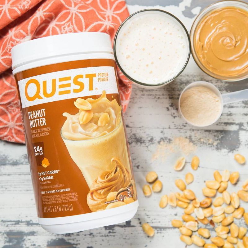 Quest Protein Powder - Peanut Butter - 25.6oz
