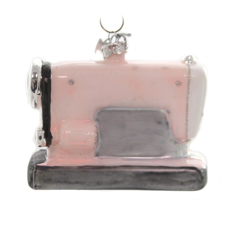 Noble Gems 3.25" Sewing Machine. Vintage  -  Tree Ornaments