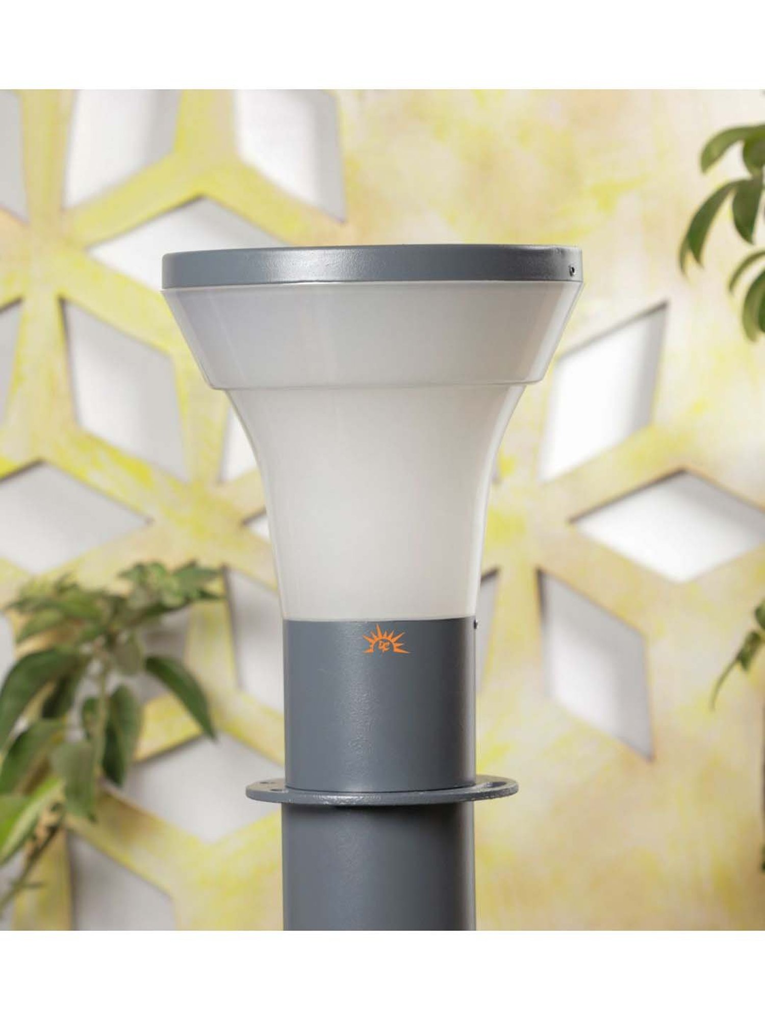 DecorativeRay Grey Aluminium Gate Light - Set of 1