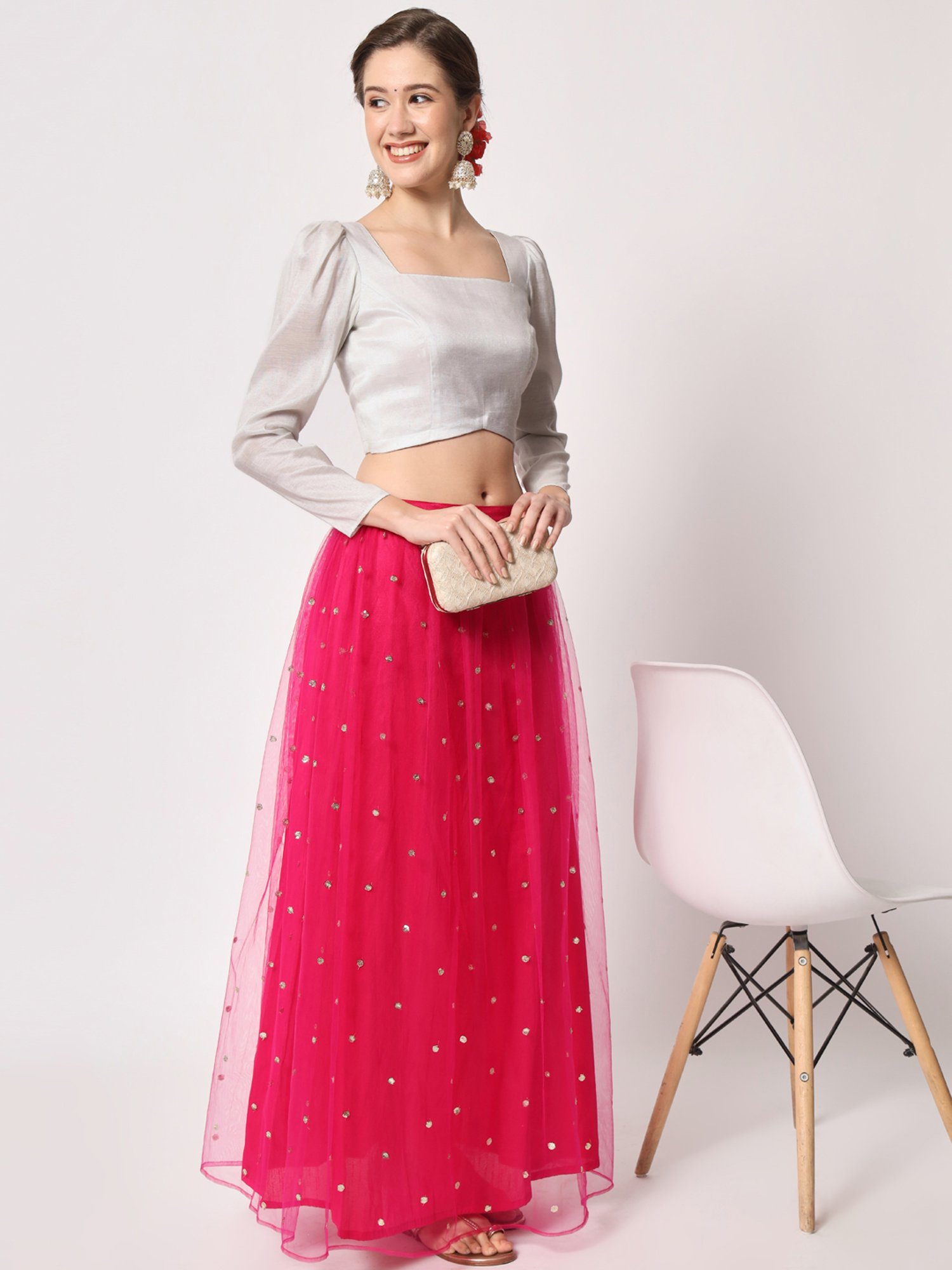 studiorasa Silver Blouse