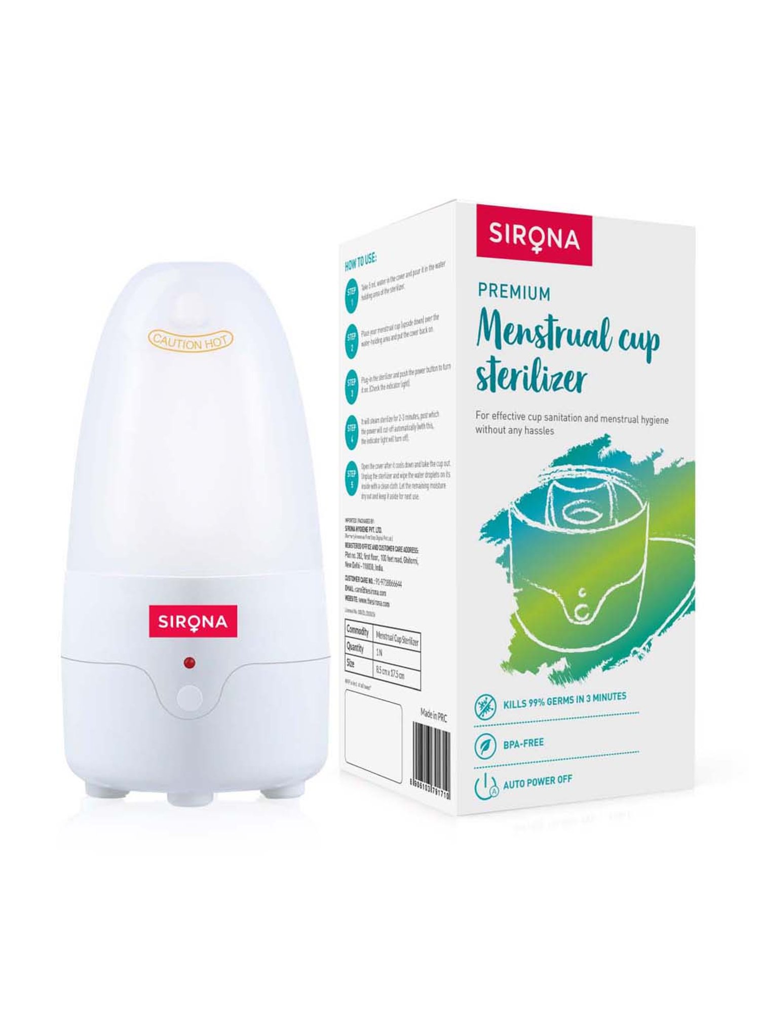 Namyaa Ultra Soft Medium Reusable Menstrual Cup - 50 gm