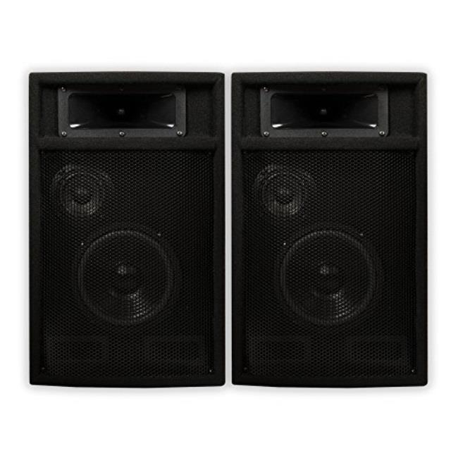 Acoustic Audio PA-365X Passive DJ Speakers 6.5" PA Karaoke 3-Way Studio Home Audio