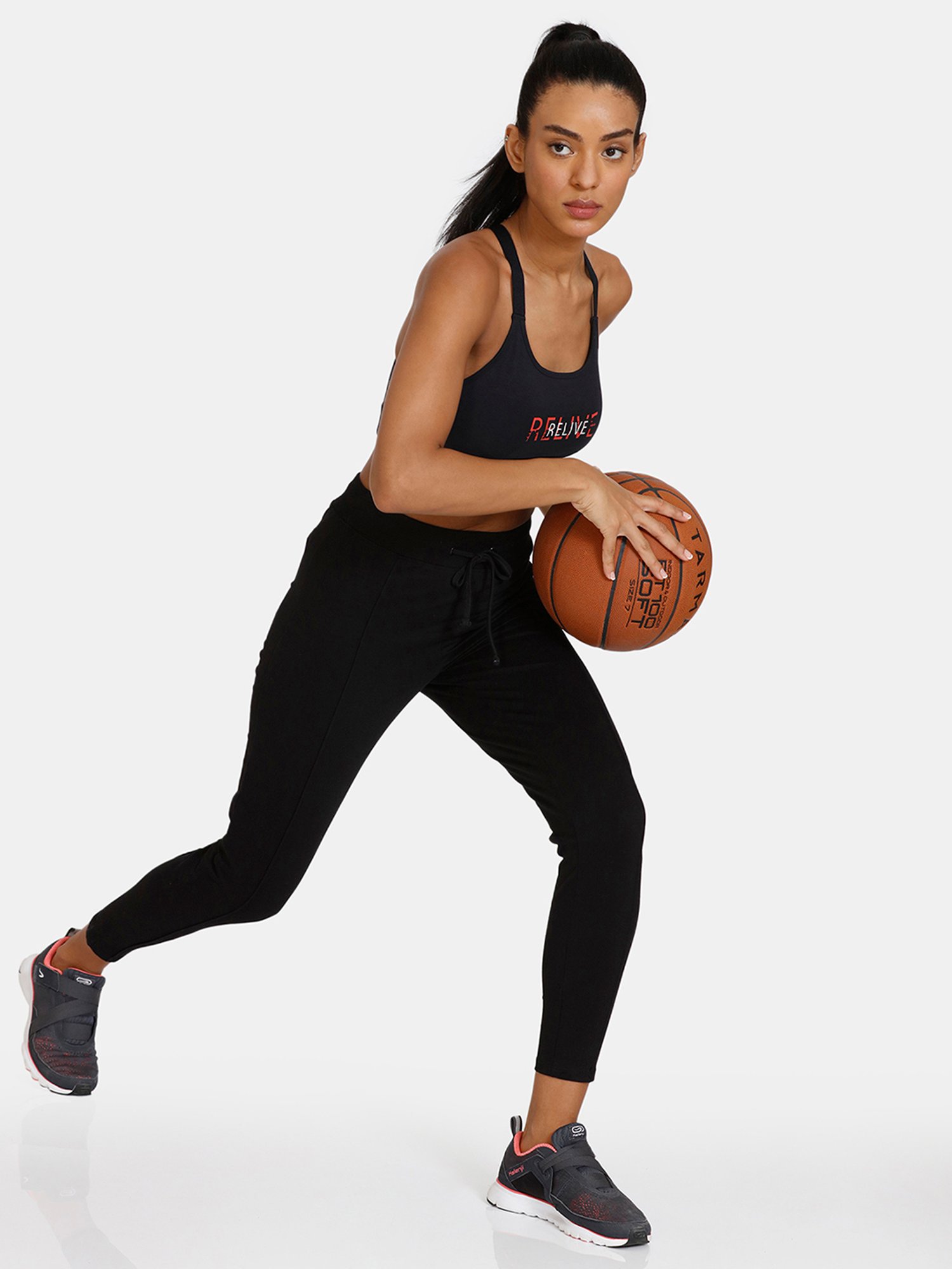 Zelocity by Zivame Black Track Pants